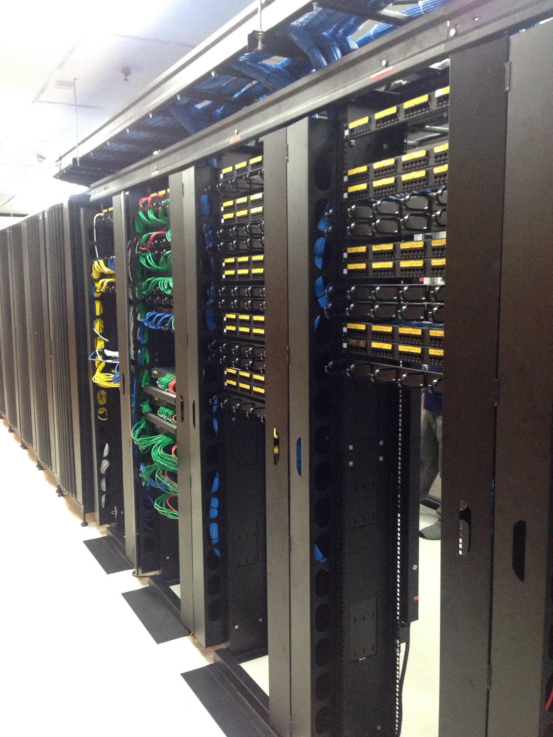 Cable management and rack organization